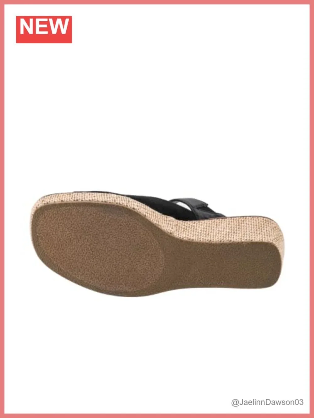 Women's Slip-On Wedge Sandals, 2.5